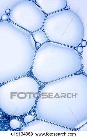 Stock Photo - Close-up of bubbles. Fotosearch