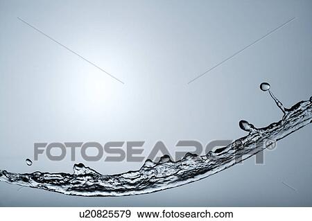Cross section of a steam of flowing water View Large Photo Image Stock Photo - Cross section of a steam of flowing water. Fotosearch