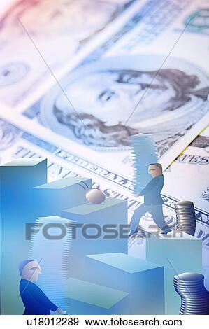 Stock Illustration - Paper money composite with the illustration. Fotosearch