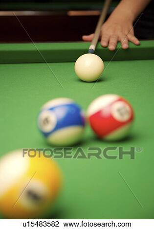 Stock Image - Billiards. Fotosearch