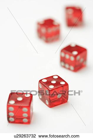 Red dice, close-up View Large Photo Image Stock Image - Red dice, close-up. Fotosearch