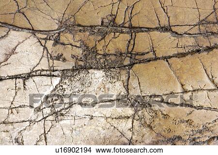 Picture - Cracked marble surface. Fotosearch