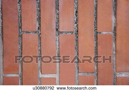 Stock Image - Red Brick. Fotosearch