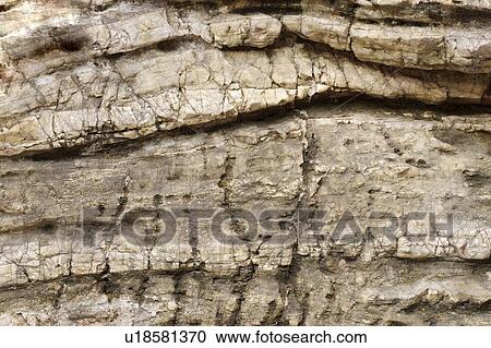 Stock Image - Rock Surface, close-up. Fotosearch