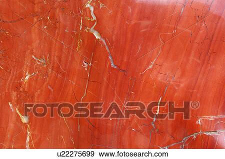 Stock Photo - Texture-red Marble. Fotosearch
