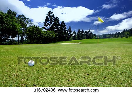 Stock Photograph - Putting Green. Fotosearch
