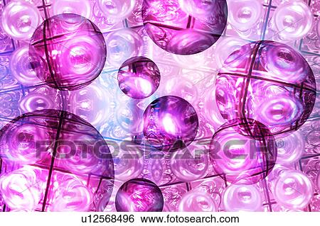 Abstract background with purple spheres View Large Photo Image Stock Photograph - Abstract background with purple spheres. Fotosearch