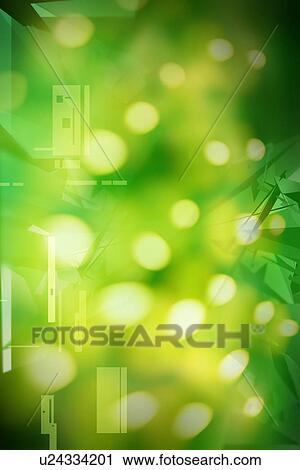 Stock Image - Abstract Computer Graphic. Fotosearch