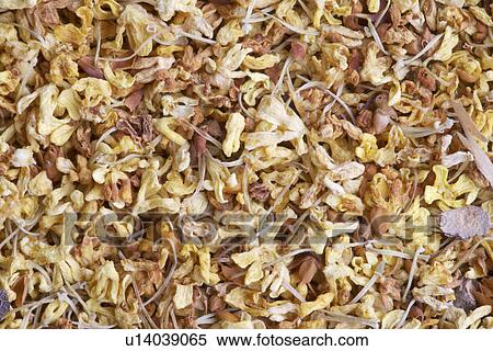 Stock Photography - Dryed flowers, full frame. Fotosearch