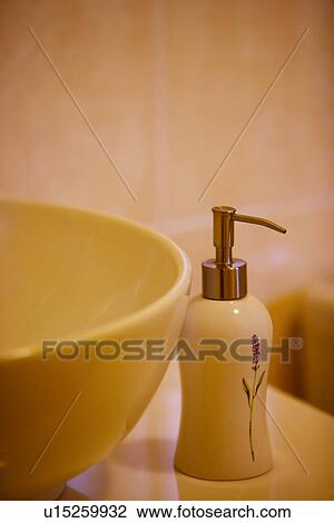 Stock Image - Bathroom sink. Fotosearch
