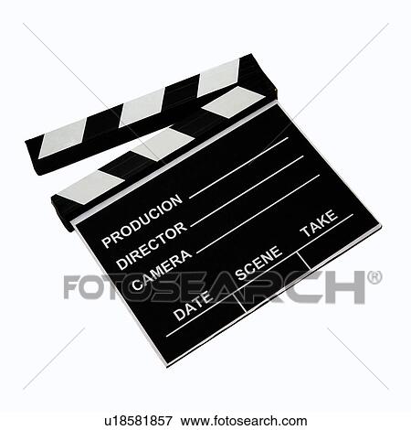 A film clapperboard View Large Photo Image Stock Photo - A film clapperboard. Fotosearch