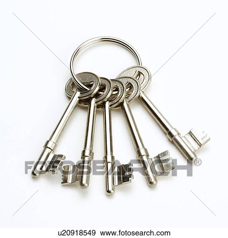 Stock Photo - Bunches of keys. Fotosearch