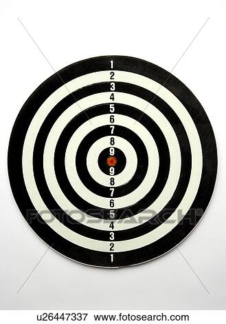 Stock Photo - Dartboard. Fotosearch