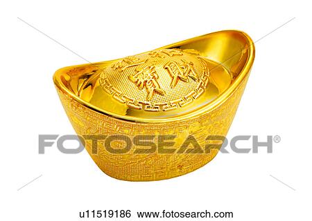 Stock Photograph - Gold Bowl, close up. Fotosearch
