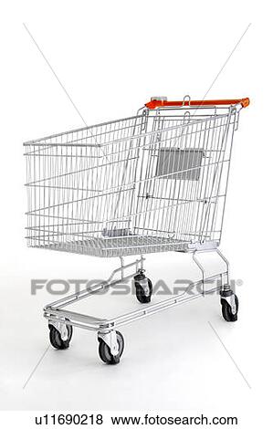 Shopping cart, close up View Large Photo Image Stock Photo - Shopping cart, close up. Fotosearch