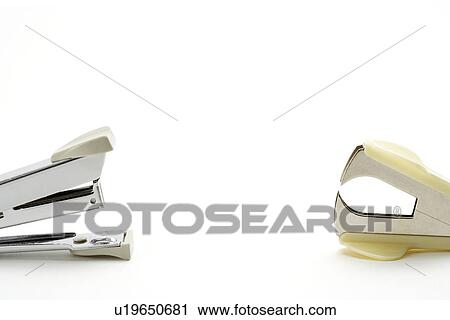 Staplers, close up View Large Photo Image Stock Image - Staplers, close up. Fotosearch