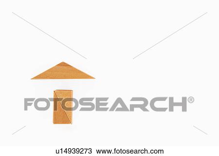 Blocks in shape of arrow sign View Large Photo Image Stock Image - Blocks in shape of arrow sign. Fotosearch