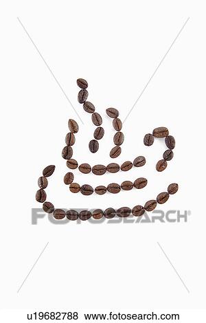 Stock Photo - Coffee bean in shape of feces. Fotosearch