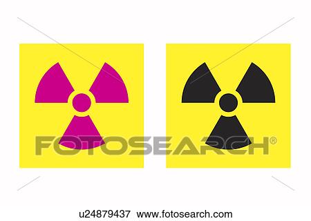 Stock Photo - Danger radiation risk' sign. Fotosearch