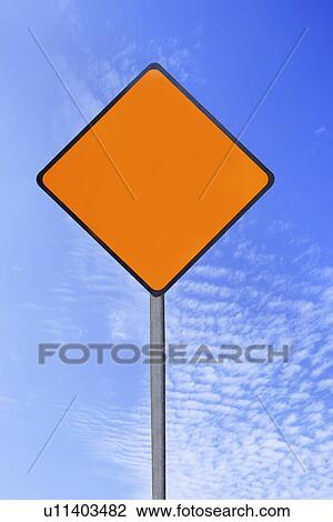 Stock Image - Road sign. Fotosearch