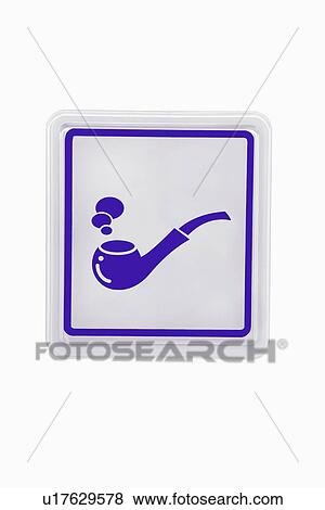 Smoking sign View Large Photo Image Stock Photo - Smoking sign. Fotosearch