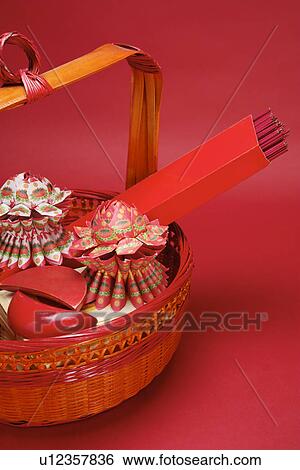 A basket with incenses for Tomb Sweeping Day View Large Photo Image Stock Photograph - A basket with incenses for Tomb Sweeping Day. Fotosearch