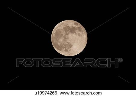Stock Photograph - Full moon in Mid-Autumn Festival. Fotosearch