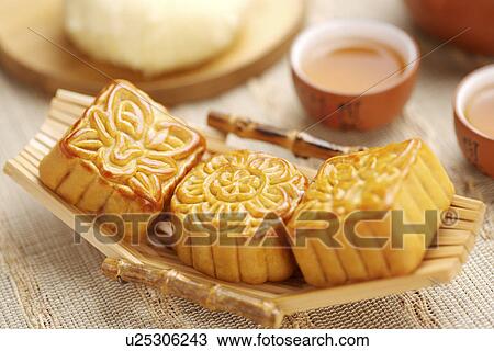 Mooncakes and tea View Large Photo Image Stock Image - Mooncakes and tea. Fotosearch