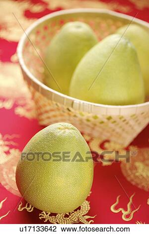 Stock Image - Pomelos, close up. Fotosearch