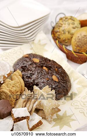 Stock Image - Assorted cookies. Fotosearch