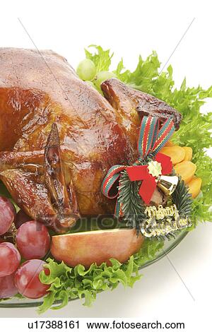 Stock Image - Christmas turkey. Fotosearch
