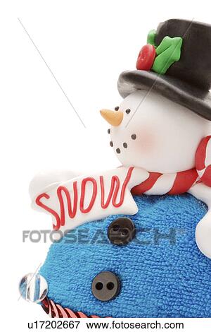 Snowman View Large Photo Image Stock Photo - Snowman. Fotosearch