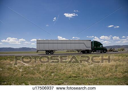 American West, Truck on road View Large Photo Image Stock Photo - American West, Truck on road. Fotosearch