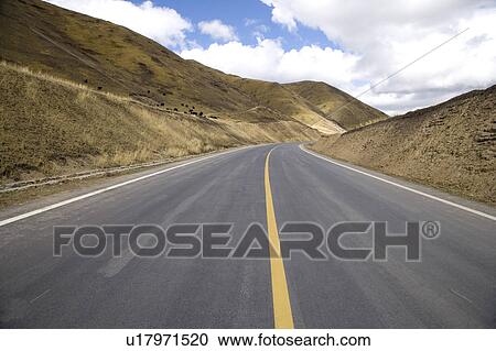 USA, Empty road View Large Photo Image Stock Image - USA, Empty road. Fotosearch