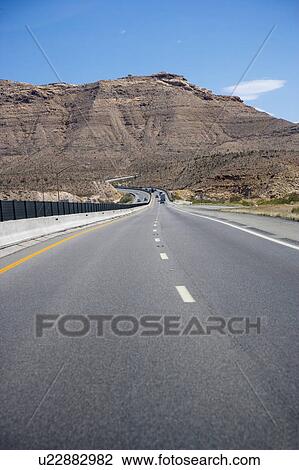 USA, Empty road View Large Photo Image Stock Image - USA, Empty road. Fotosearch