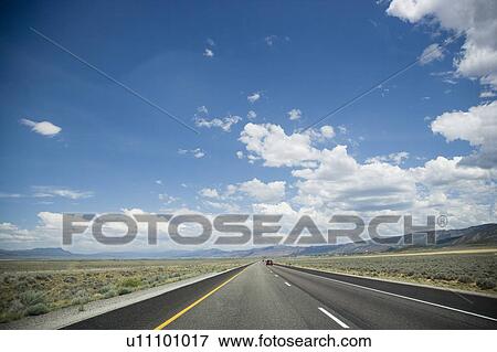 USA, Empty road View Large Photo Image Stock Photo - USA, Empty road. Fotosearch
