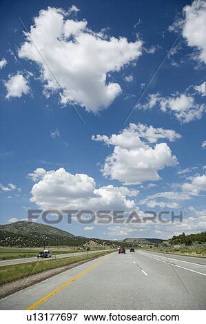 Stock Photo - USA, Road in non-urban setting. Fotosearch