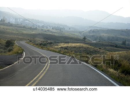 Stock Photography - Winding road. Fotosearch