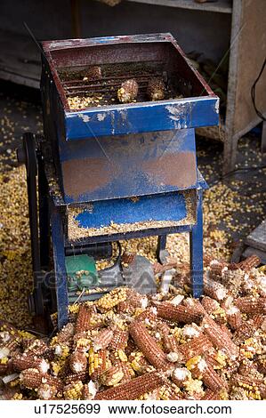 Stock Photo - Corn machine. Fotosearch