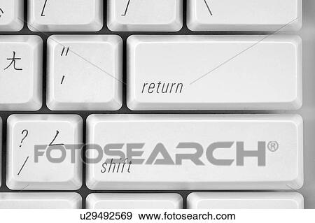Stock Photo - Computer keyboard. Fotosearch