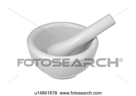 Stock Photo - Mortar and pestle. Fotosearch