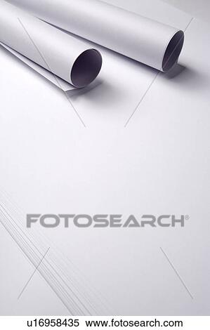 Stock Photography - Rolled up papers. Fotosearch