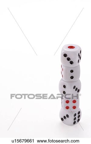 Stacked dices View Large Photo Image Stock Image - Stacked dices. Fotosearch