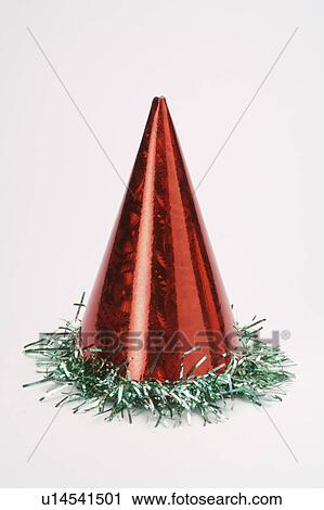 Close-up of a red party hat View Large Photo Image Stock Image - Close-up of a red party hat. Fotosearch