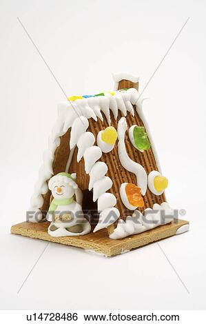 Stock Photograph - Close-up of biscuit with cute shape. Fotosearch