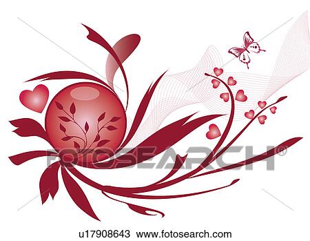 Illustration and painting of a butterfly with floral pattern View Large Photo Image Stock Image - Illustration and painting of a butterfly with floral pattern. Fotosearch