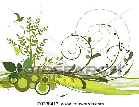 Stock Photo - Illustration and painting of floral pattern. Fotosearch