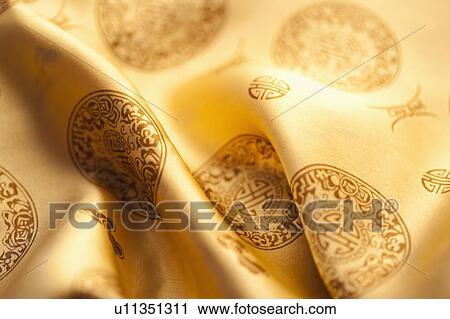 Close-up of textile with lucky pattern of Chinese style View Large Photo Image Stock Image - Close-up of textile with lucky pattern of Chinese style. Fotosearch
