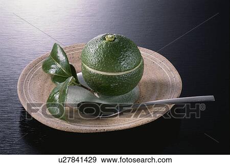 Aromatic Citron, Kabosu, Jelly View Large Photo Image Stock Photo - Aromatic Citron, Kabosu, Jelly. Fotosearch