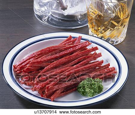 Beef Jerky View Large Photo Image Picture - Beef Jerky. Fotosearch